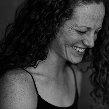 Katie Lake Headshot in black and white
