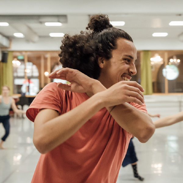 ODC dance instructor Samuel Melecio-Zambrano