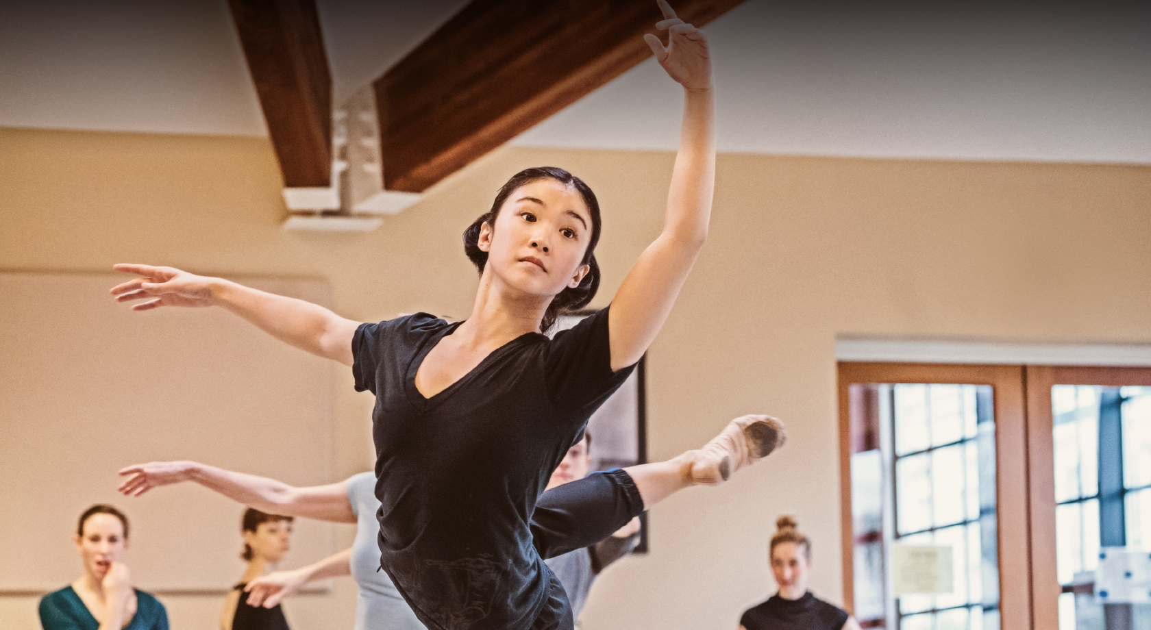 ODC dance students in motion